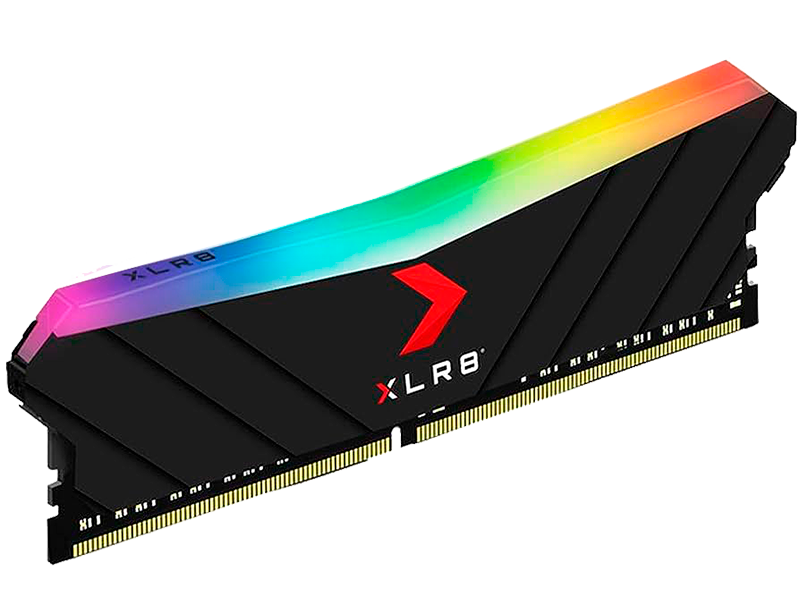 MEMORIA PNY XLR8 RGB GAMING 16GB DDR4-3200 MHZ, PC4-25600, CL16, 1.35V.